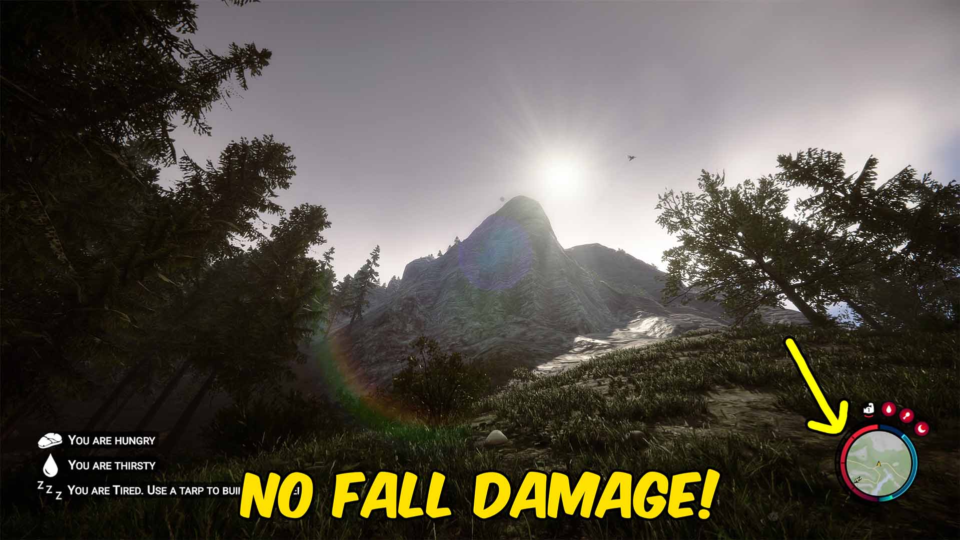 Sons Of The Forest — No Fall Damage (screenshot 2)